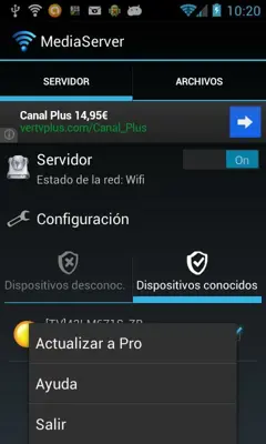 Media Server android App screenshot 1