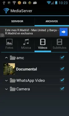 Media Server android App screenshot 3